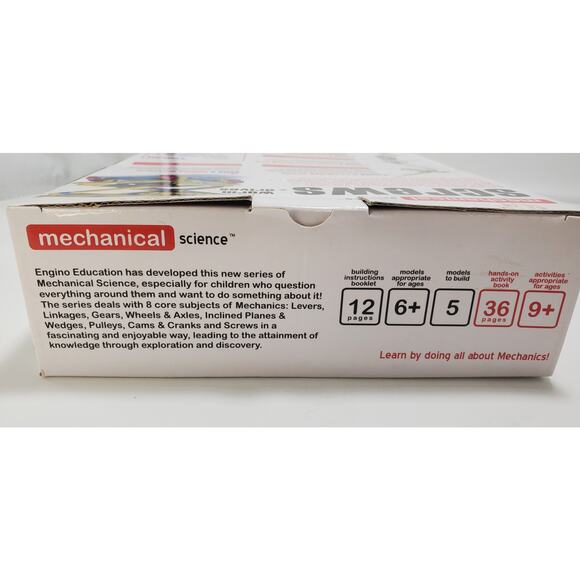 Engino Education Mechanical Science - Screws & Worm Drives **NOS** - Picture 6 of 7